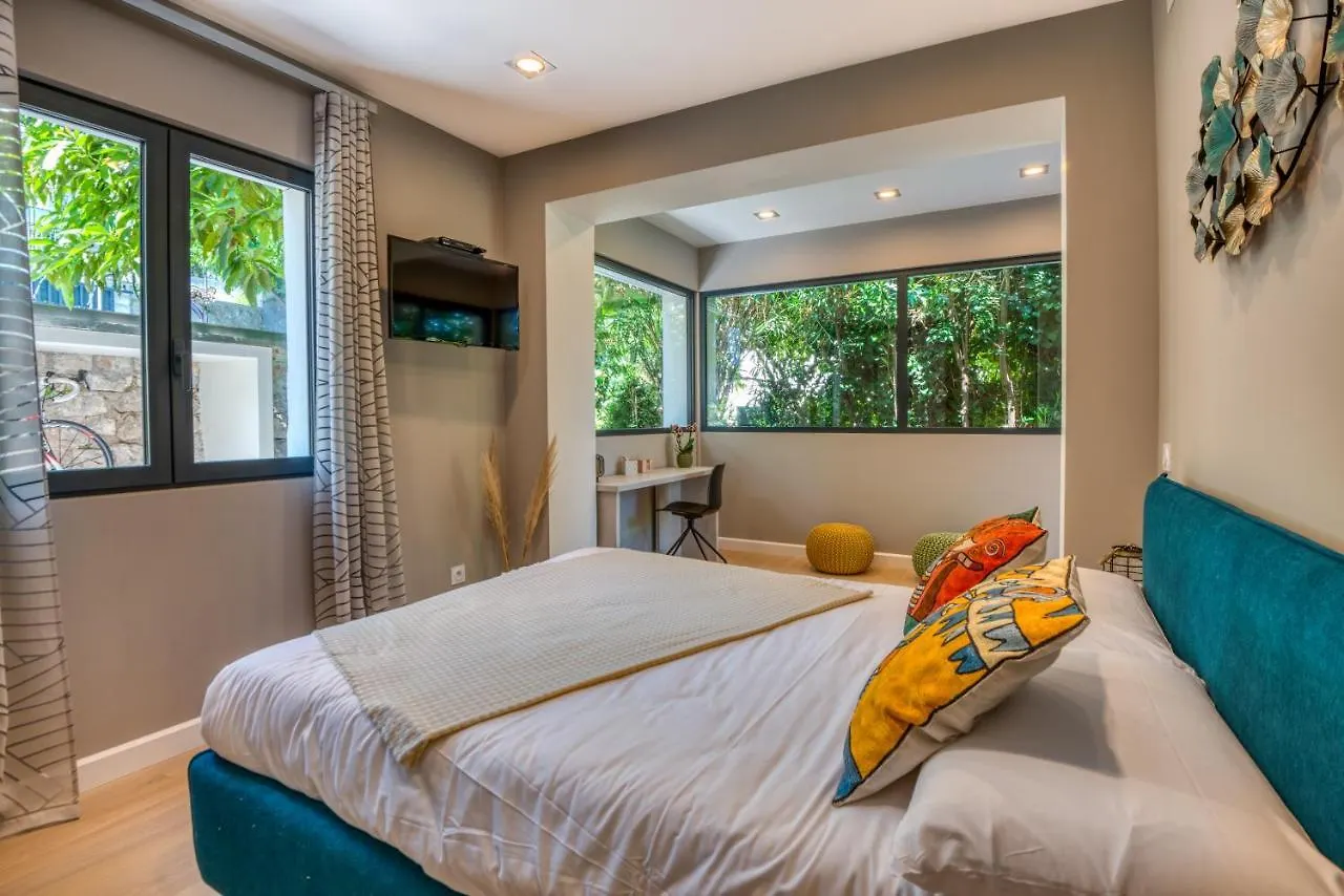 Ground Floor Villa Graziella 200 M From The Beach Èze 0*,