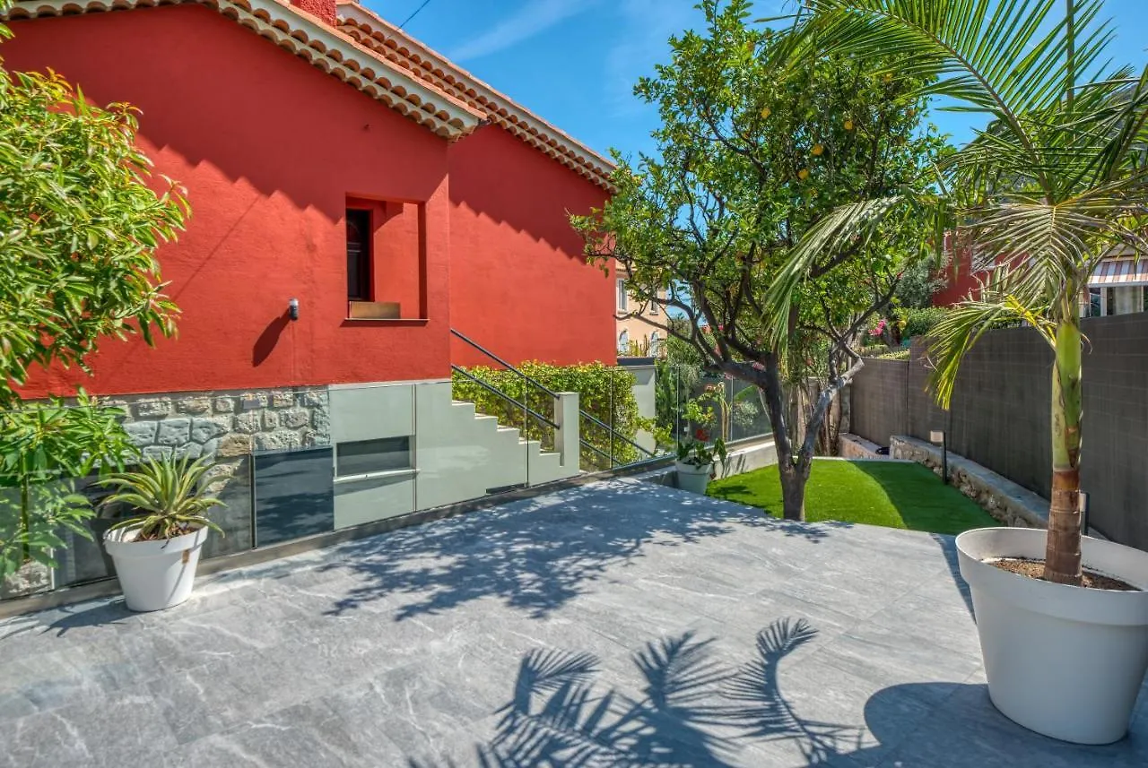 Ground Floor Villa Graziella 200 M From The Beach Èze
