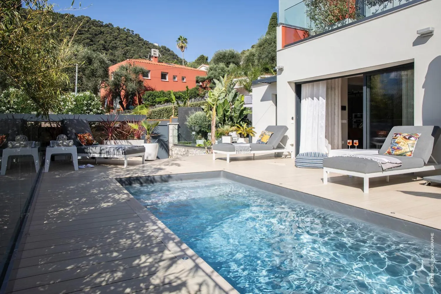 Ground Floor Villa Graziella 200 M From The Beach Èze Francie