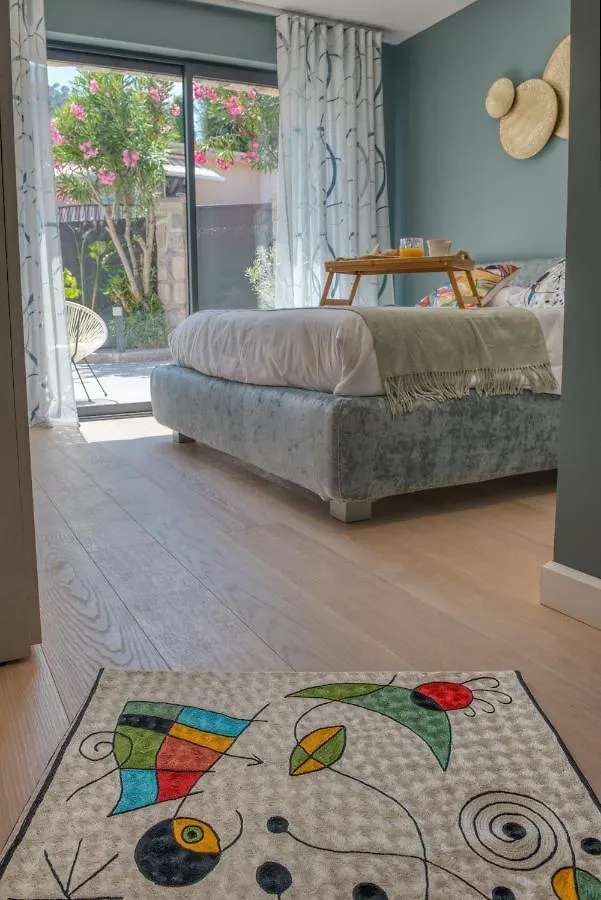 Ground Floor Villa Graziella 200 M From The Beach Eze