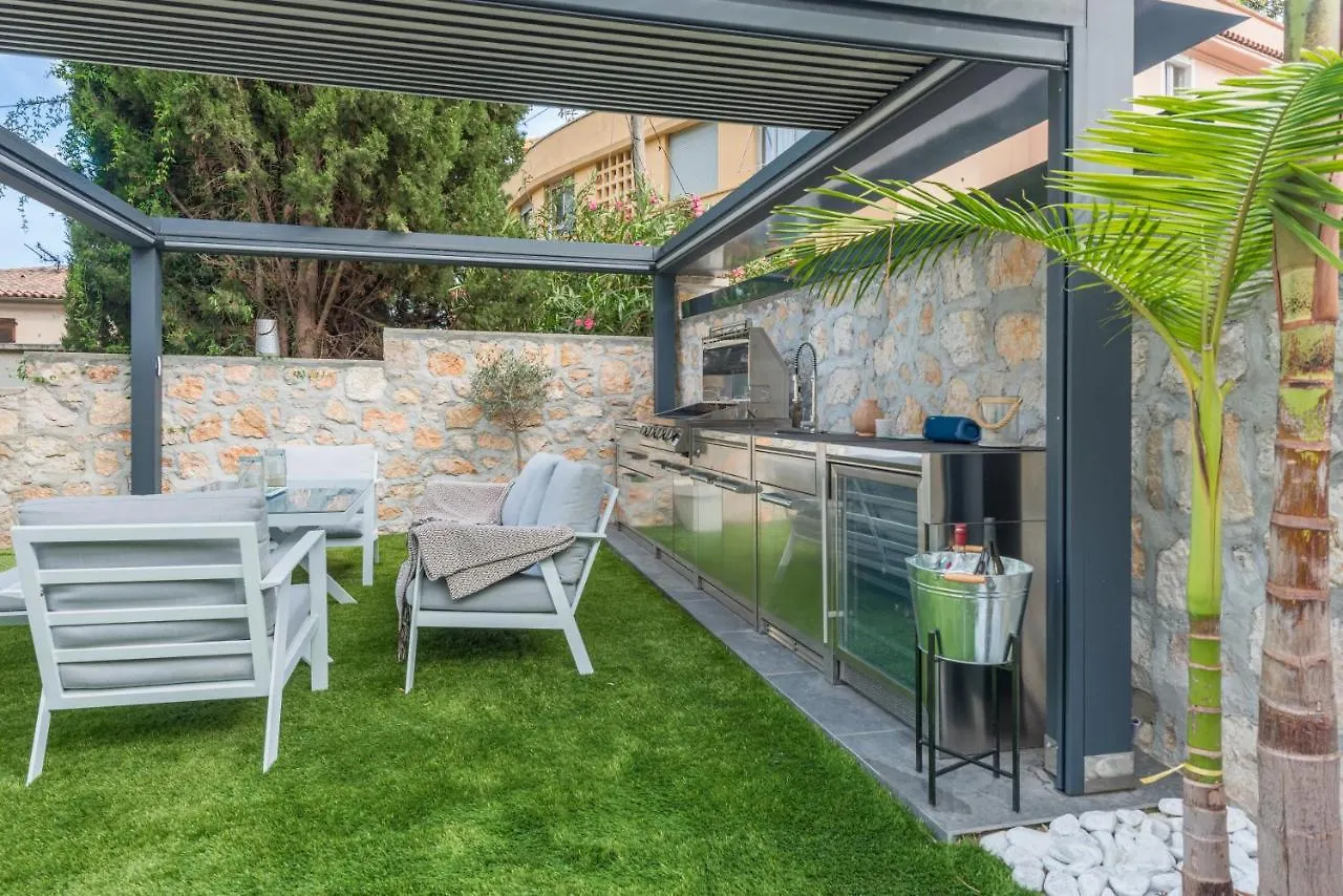 Ground Floor Villa Graziella 200 M From The Beach Eze