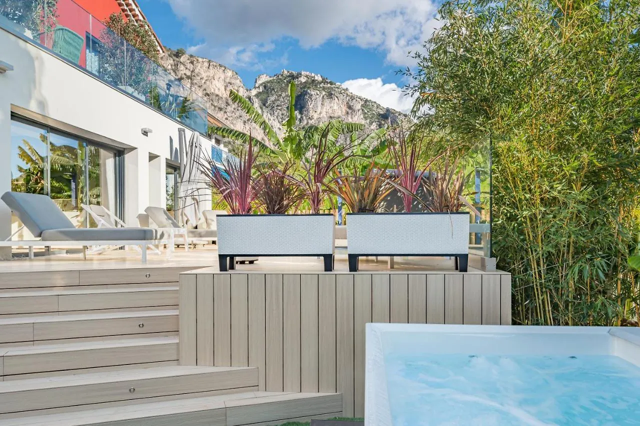 Ground Floor Villa Graziella 200 M From The Beach Eze 0*,  France
