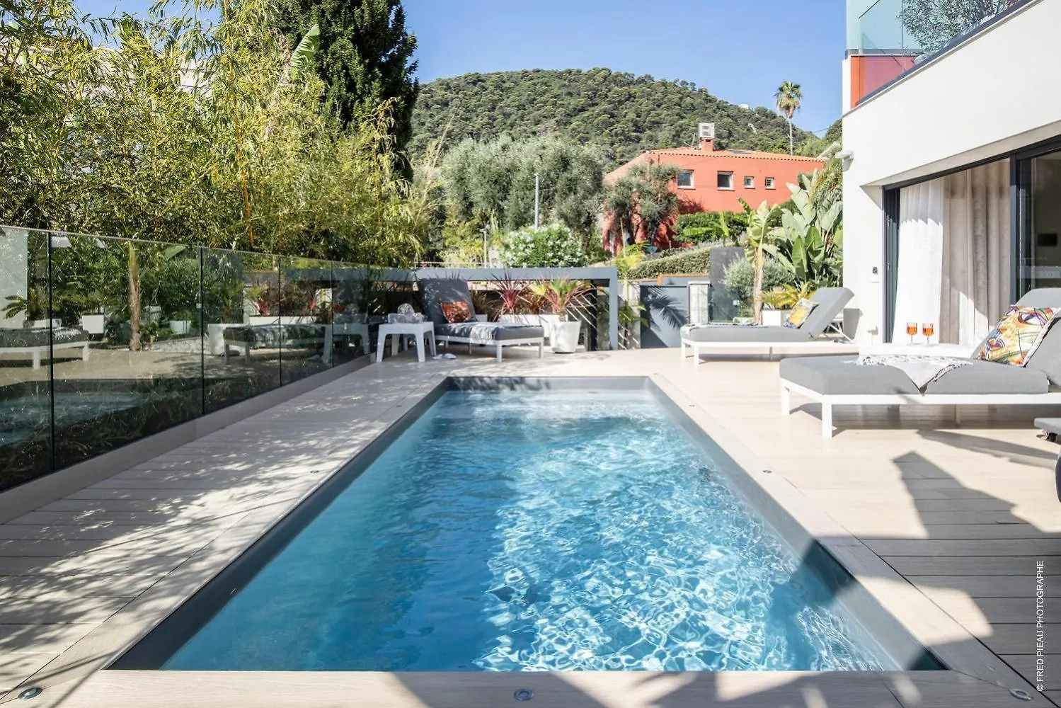 Ground Floor Villa Graziella 200 M From The Beach Eze