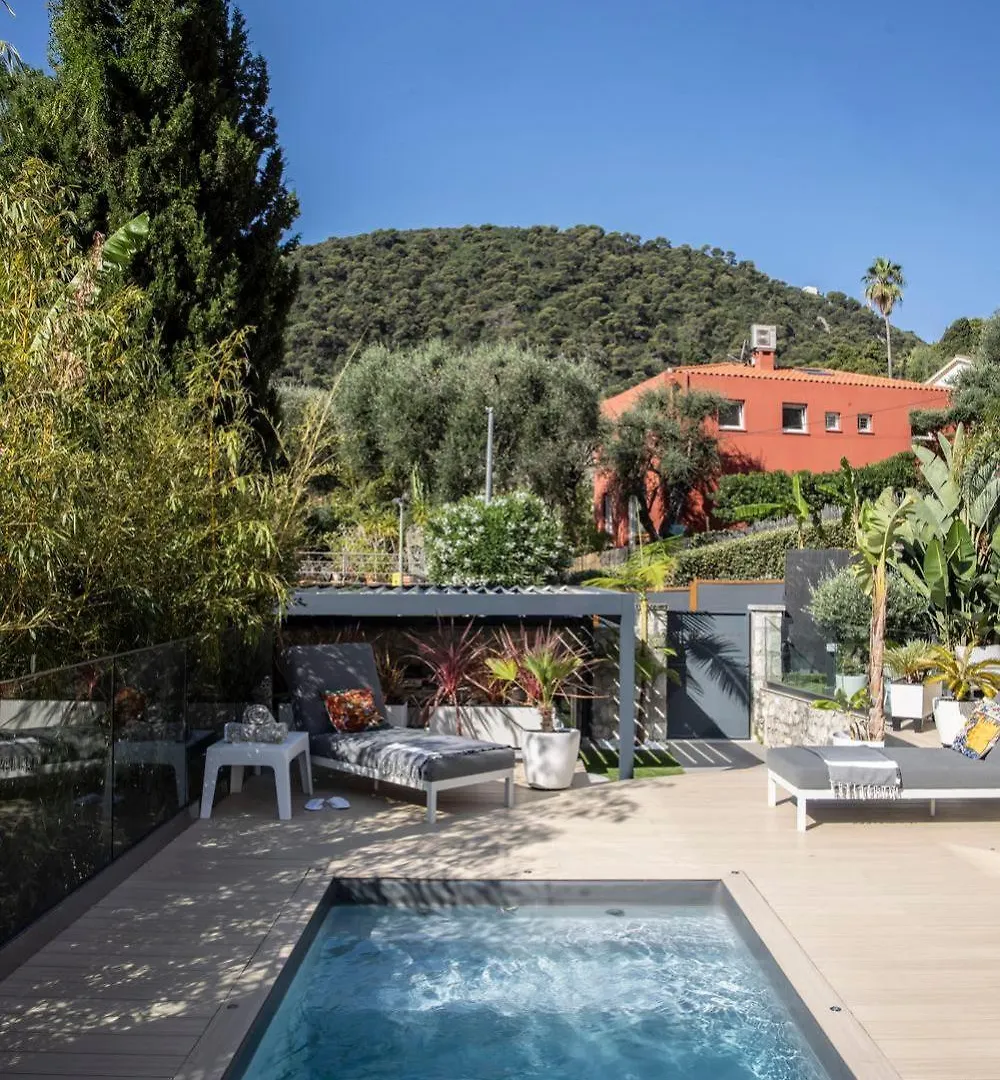 Ground Floor Villa Graziella 200 M From The Beach Eze